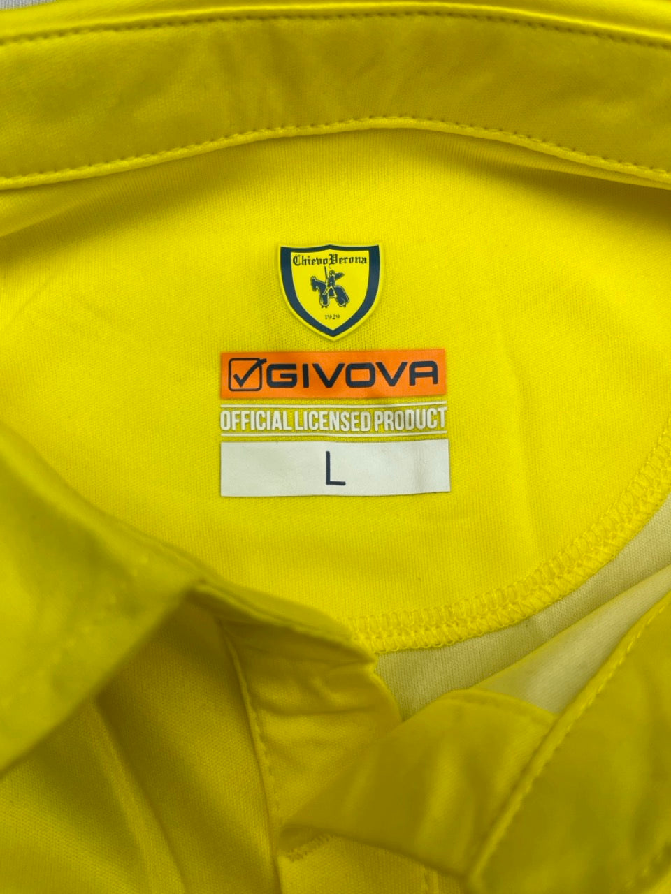 2020/21 Chievo Verona L/S Home Shirt (L) BNWT