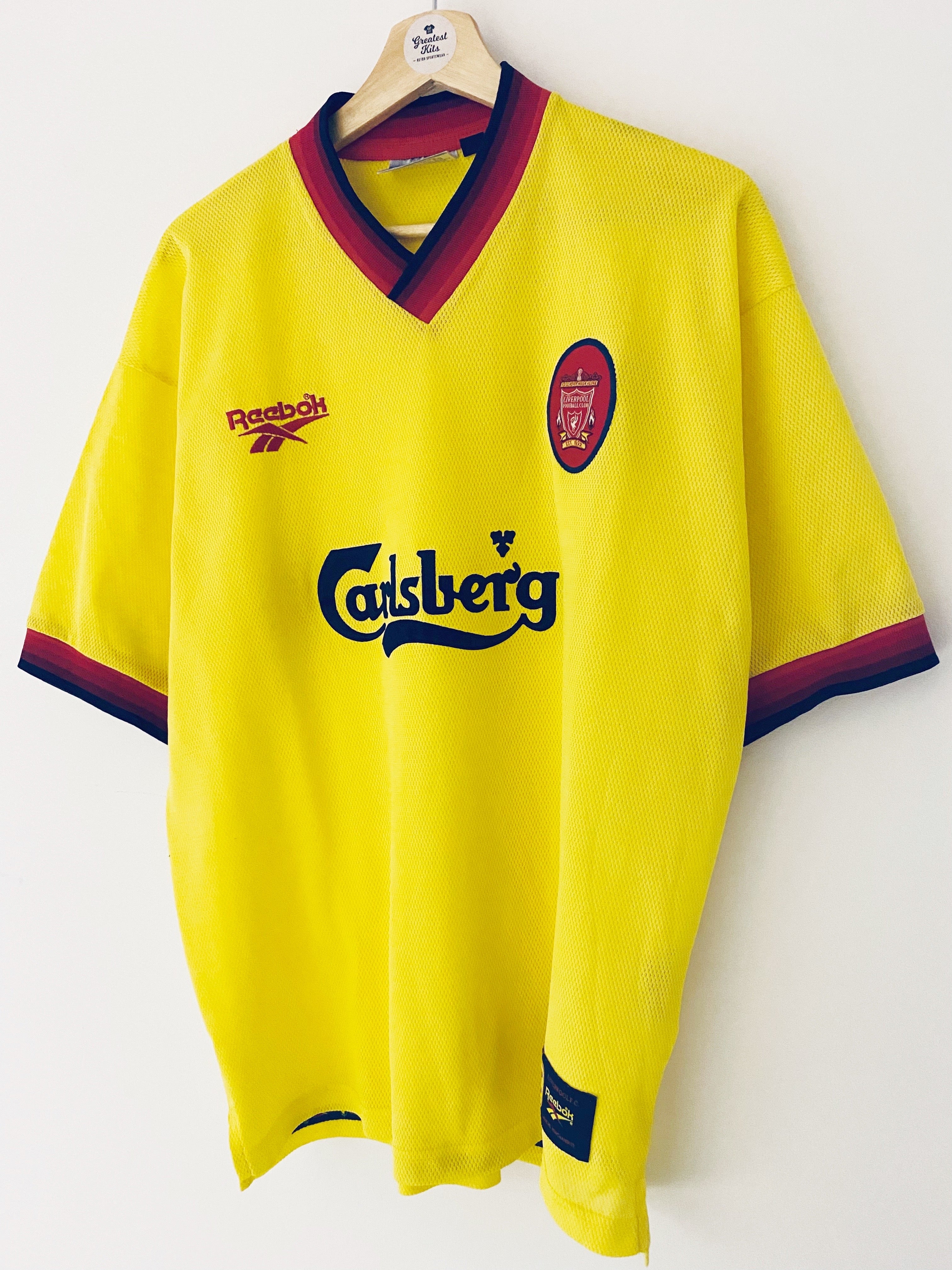 1997/99 Liverpool Away Shirt (L) 9/10