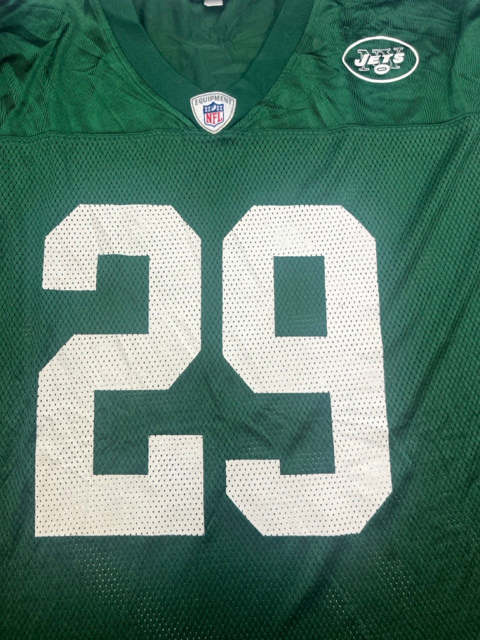 2008/09 New York Jets Home Reebok Jersey L.Washington #29 (XL) 9/10