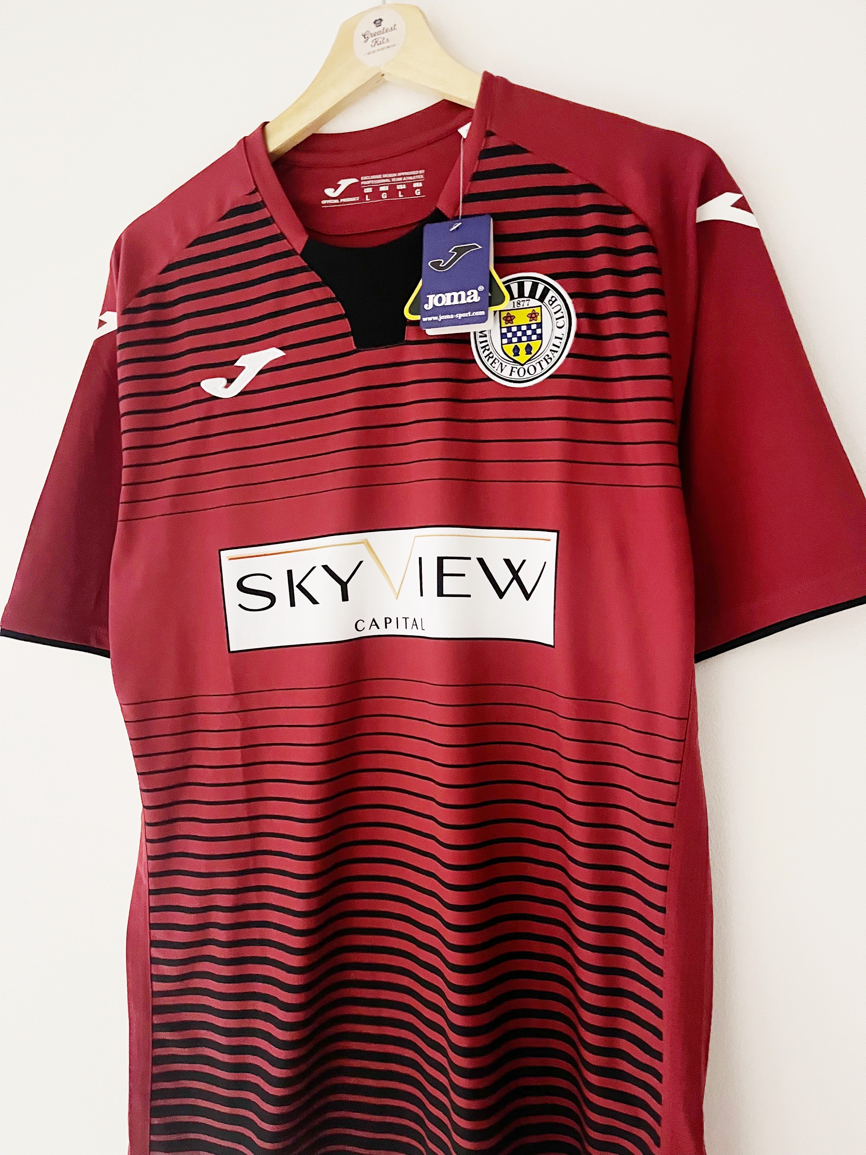 2018/19 St Mirren Away Shirt (L) BNWT