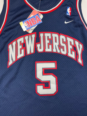 2001-04 New Jersey Nike Road Jersey Kidd #5 (XL) BNWT