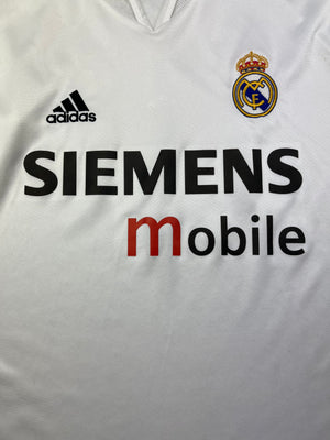 2004/05 Real Madrid Home Shirt (XL) 9/10