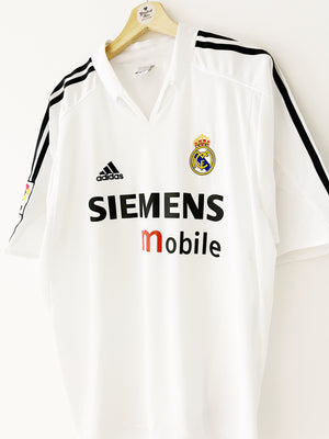 2004/05 Real Madrid Home Shirt (XL) 9/10