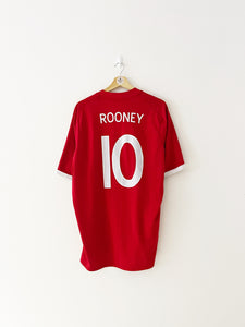 2010/11 England Away Shirt Rooney #10 (XXL) 9/10