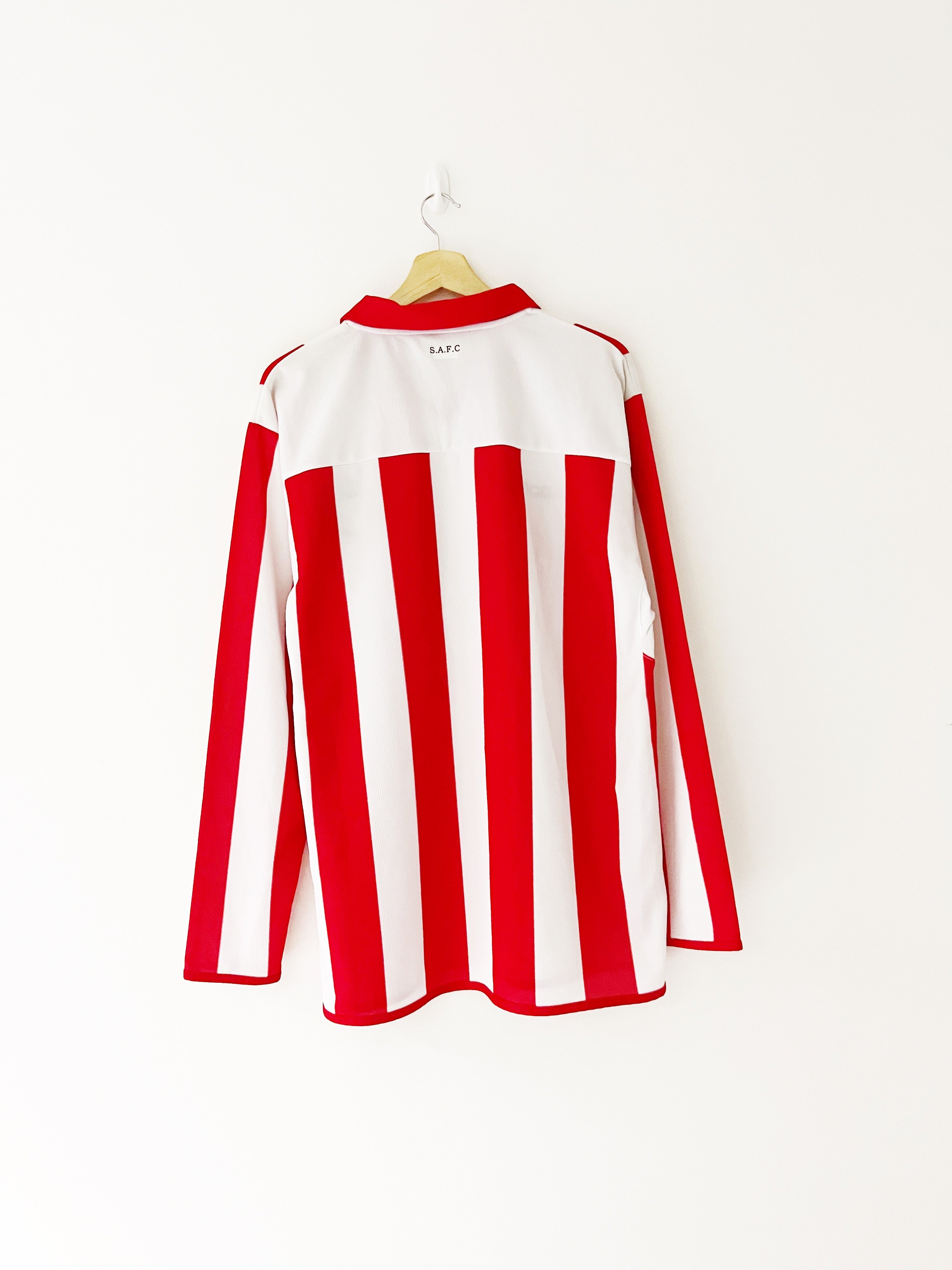 2004/05 Sunderland Home L/S Shirt (L) 9/10