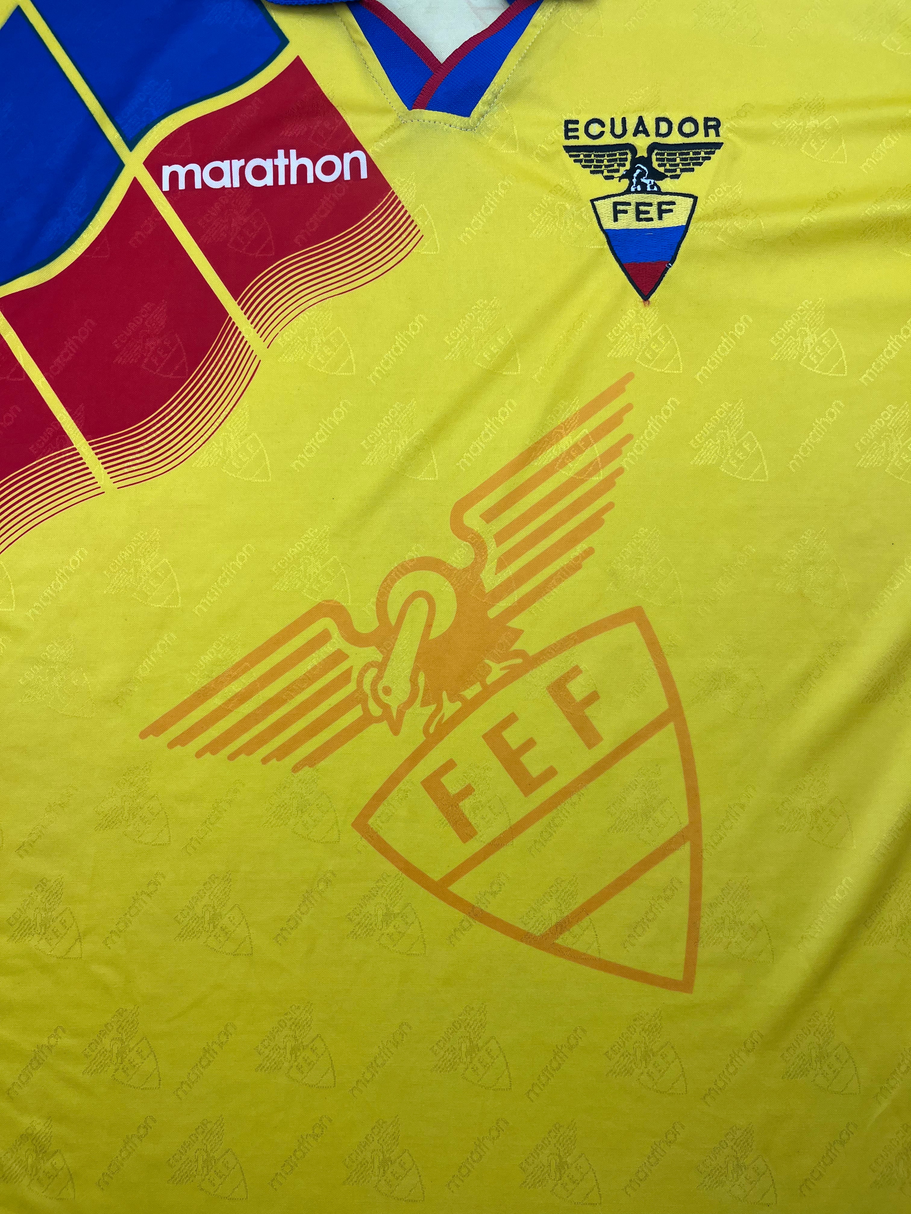 1996/98 Ecuador Home Shirt (XL) 9.5/10