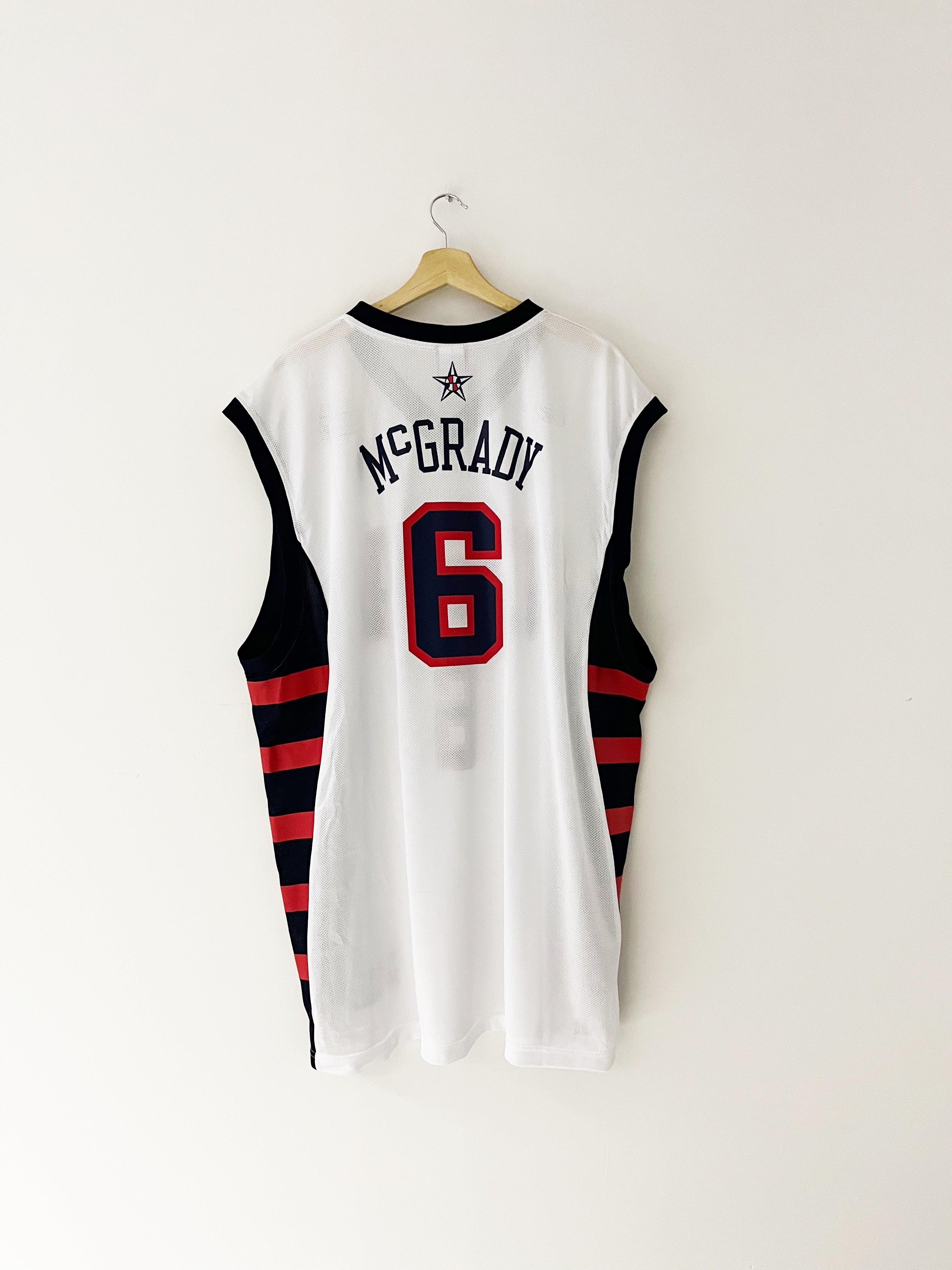 2004 USA Reebok Home Jersey McGrady #6 (XXL) 9/10