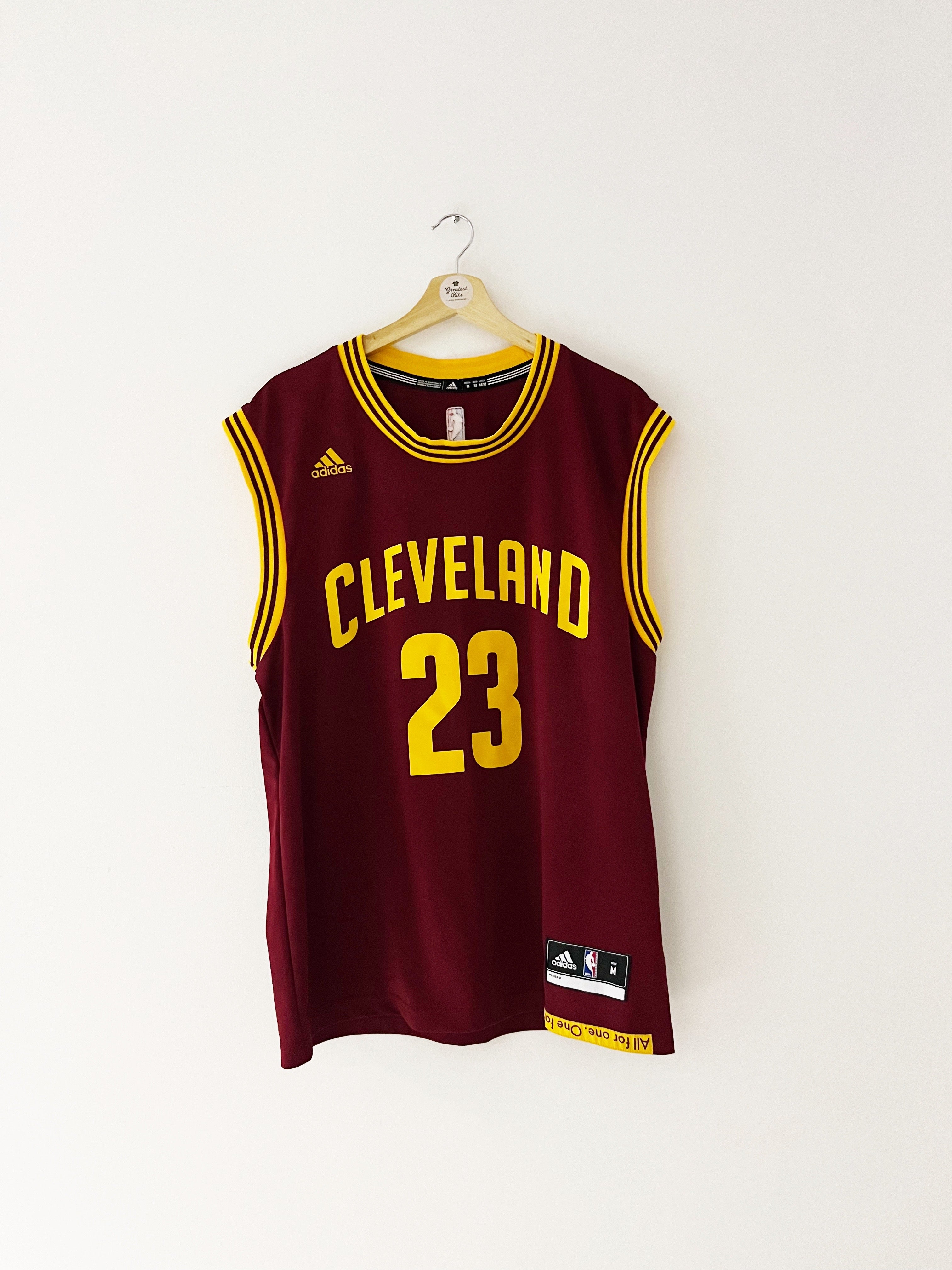 2010-17 Cleveland Cavaliers Adidas Road Jersey James #23 (M) 9/10