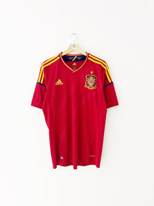 2011/12 Spain Home Shirt (L) 9/10