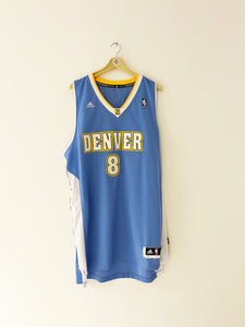 2011-14 Denver Nuggets Adidas Road Jersey Gallinari #8 (XL) 9/10