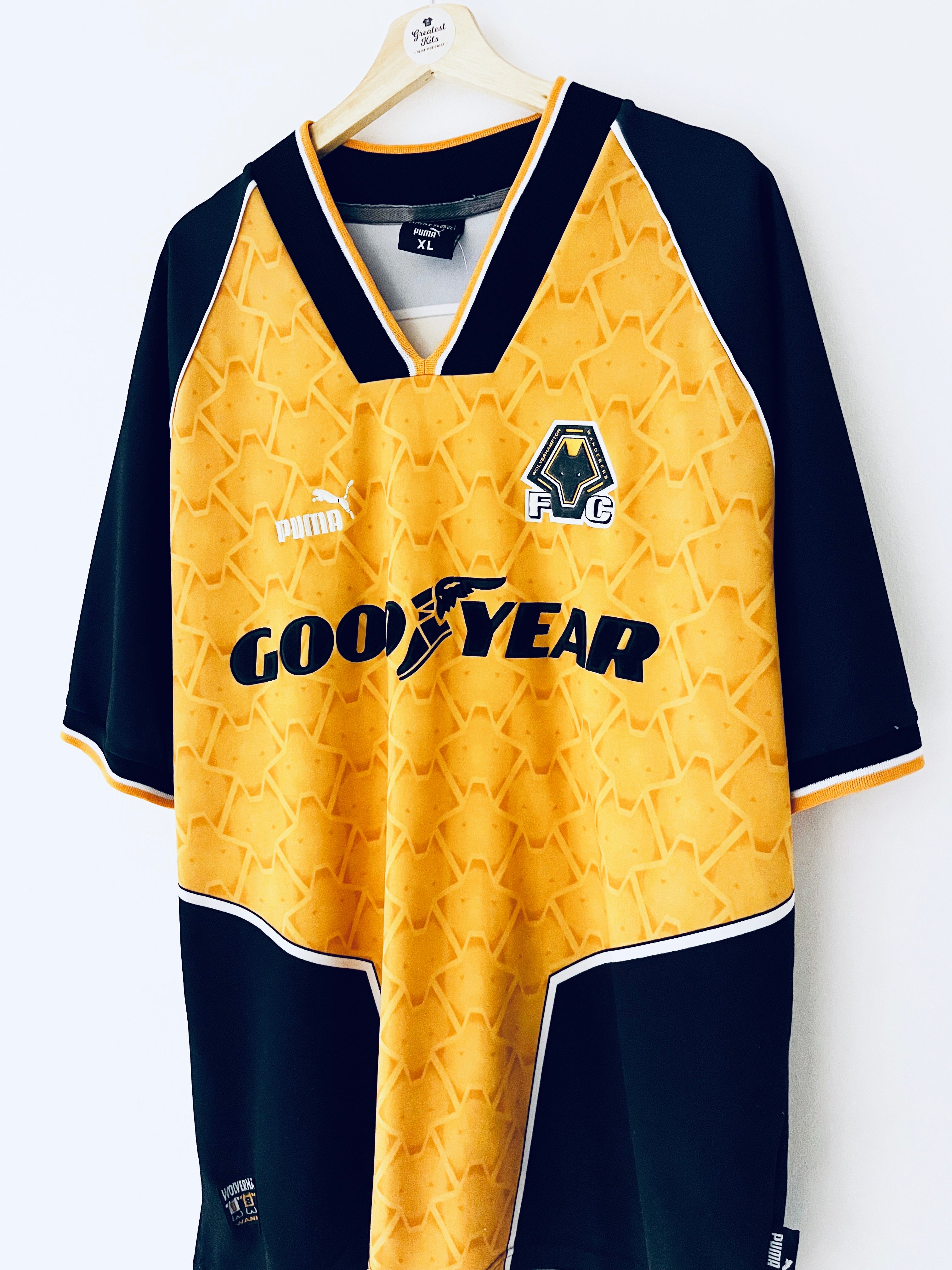 1996/98 Wolves Home Shirt (XL) 8.5/10