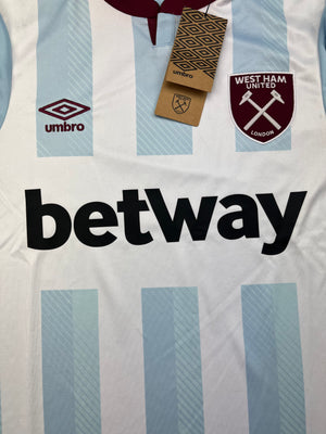 2021/22 West Ham Away L/S Shirt (S) BNWT