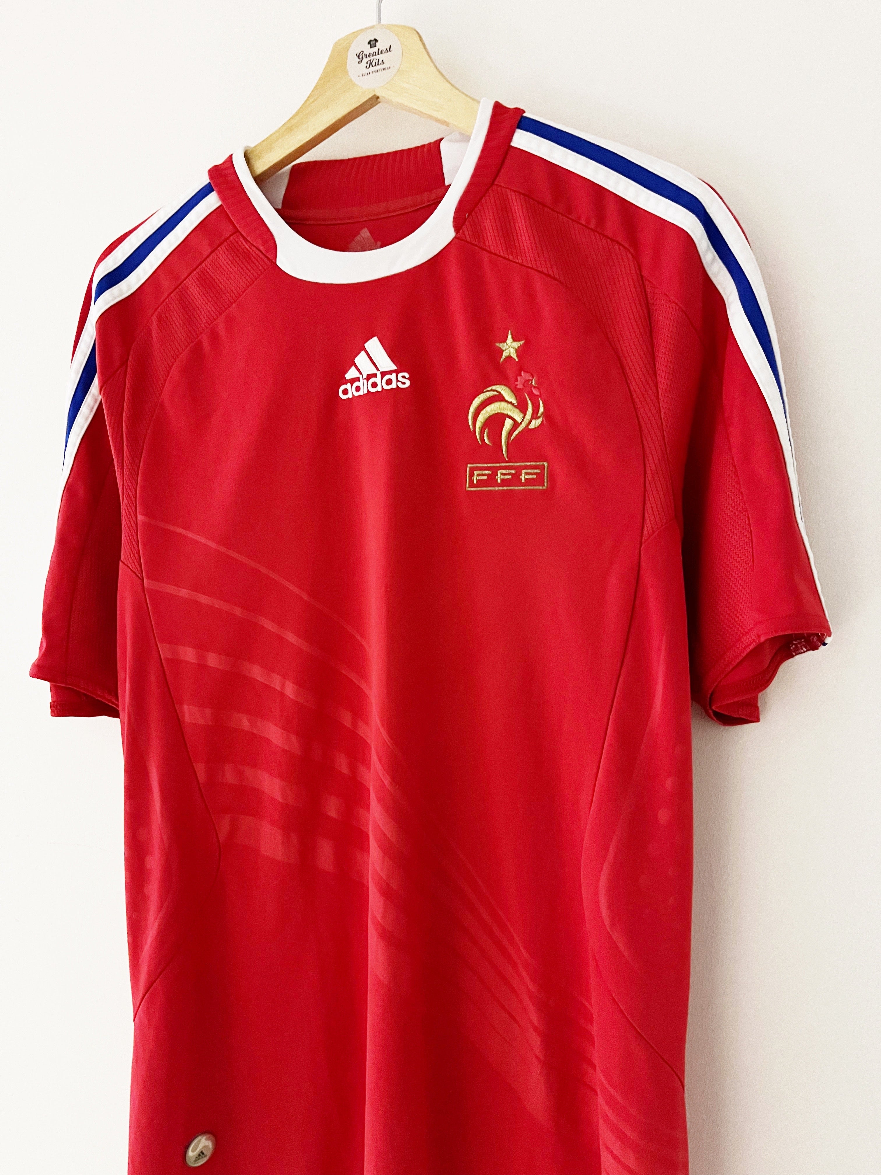 2007/08 France Away Shirt (M) 9/10