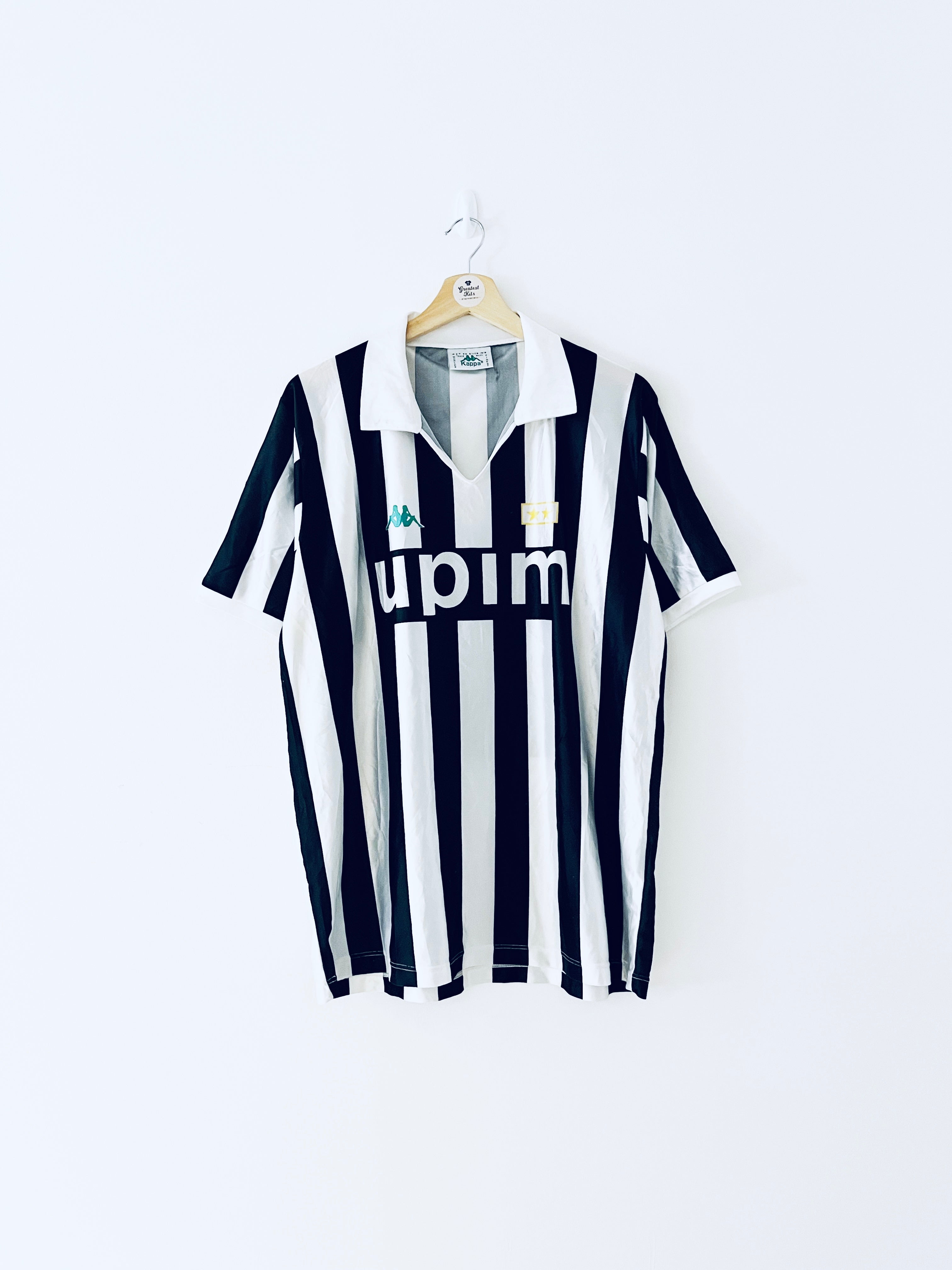 1991/92 Juventus Home Shirt (L) 8/10