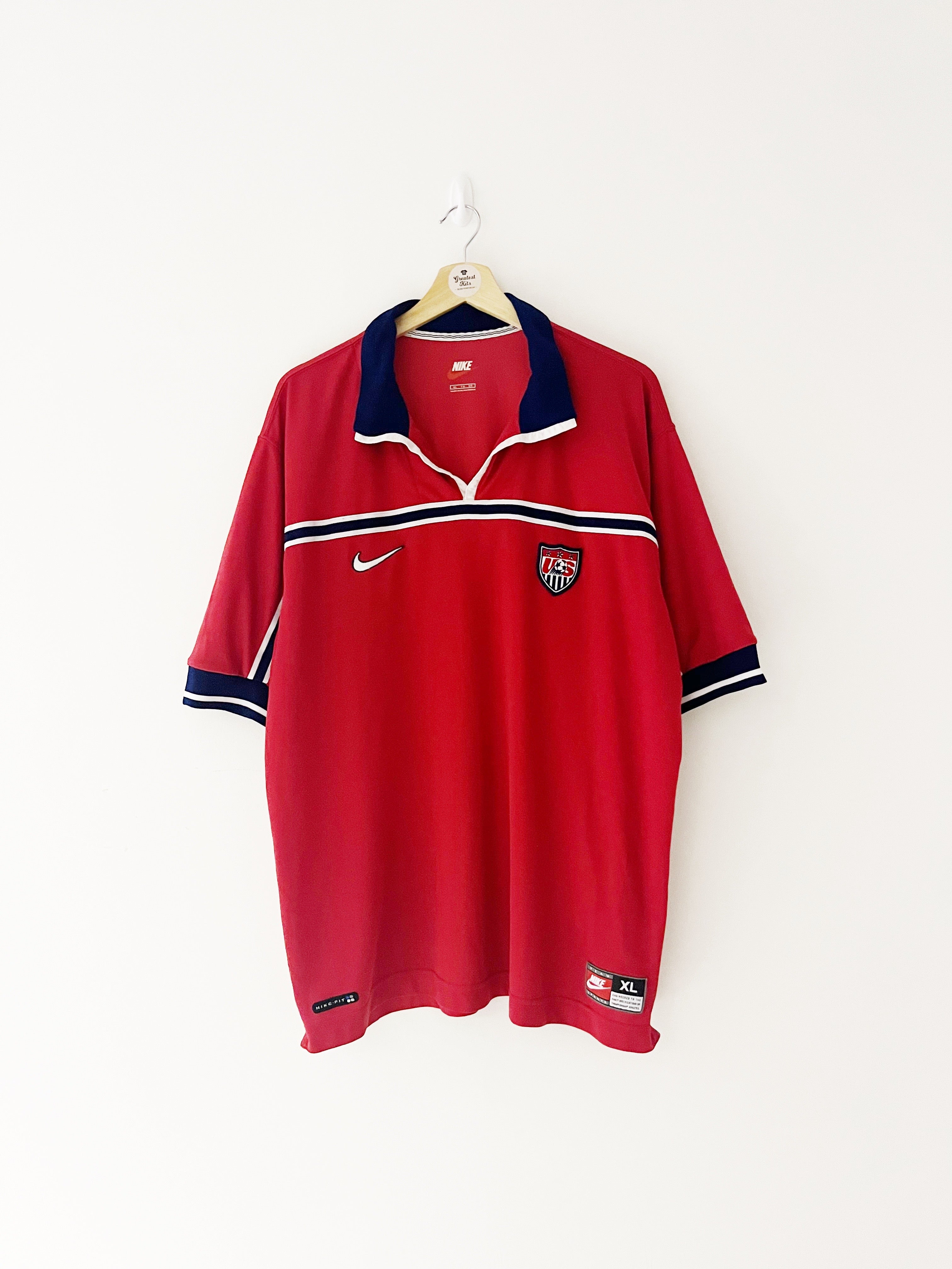 1998/00 USA Away Shirt (XL) 9/10