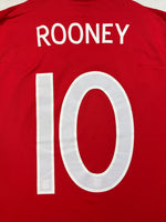 2010/11 England Away Shirt Rooney #10 (XL) 9/10