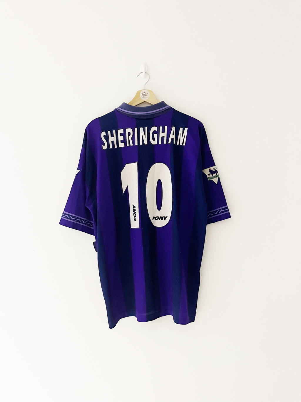 1995/97 Tottenham Hotspur Away Shirt Sheringham #10 (L) 8/10