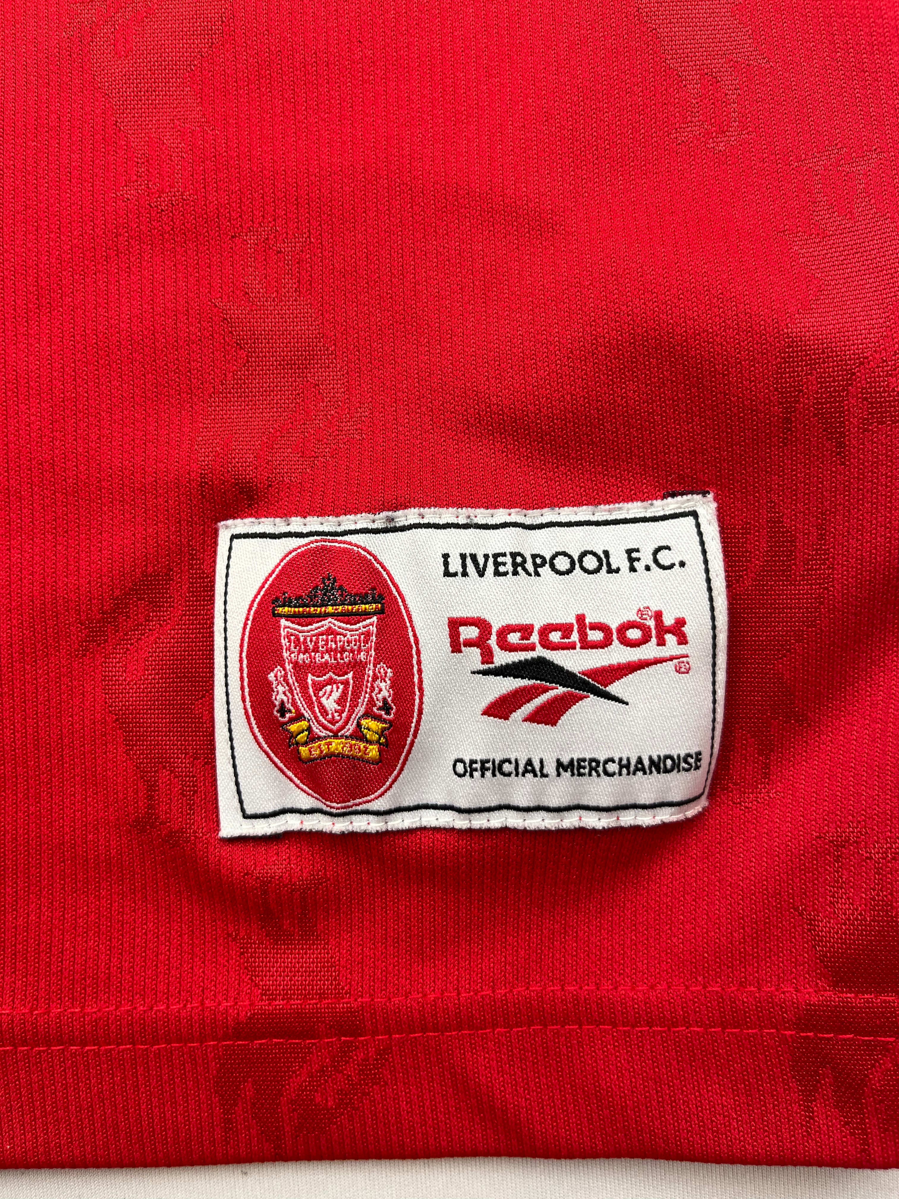 1996/98 Liverpool Home Shirt (L) 9/10