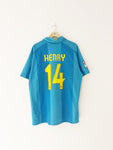 2007/08 Barcelona Away Shirt Henry #14 (XL) 7.5/10