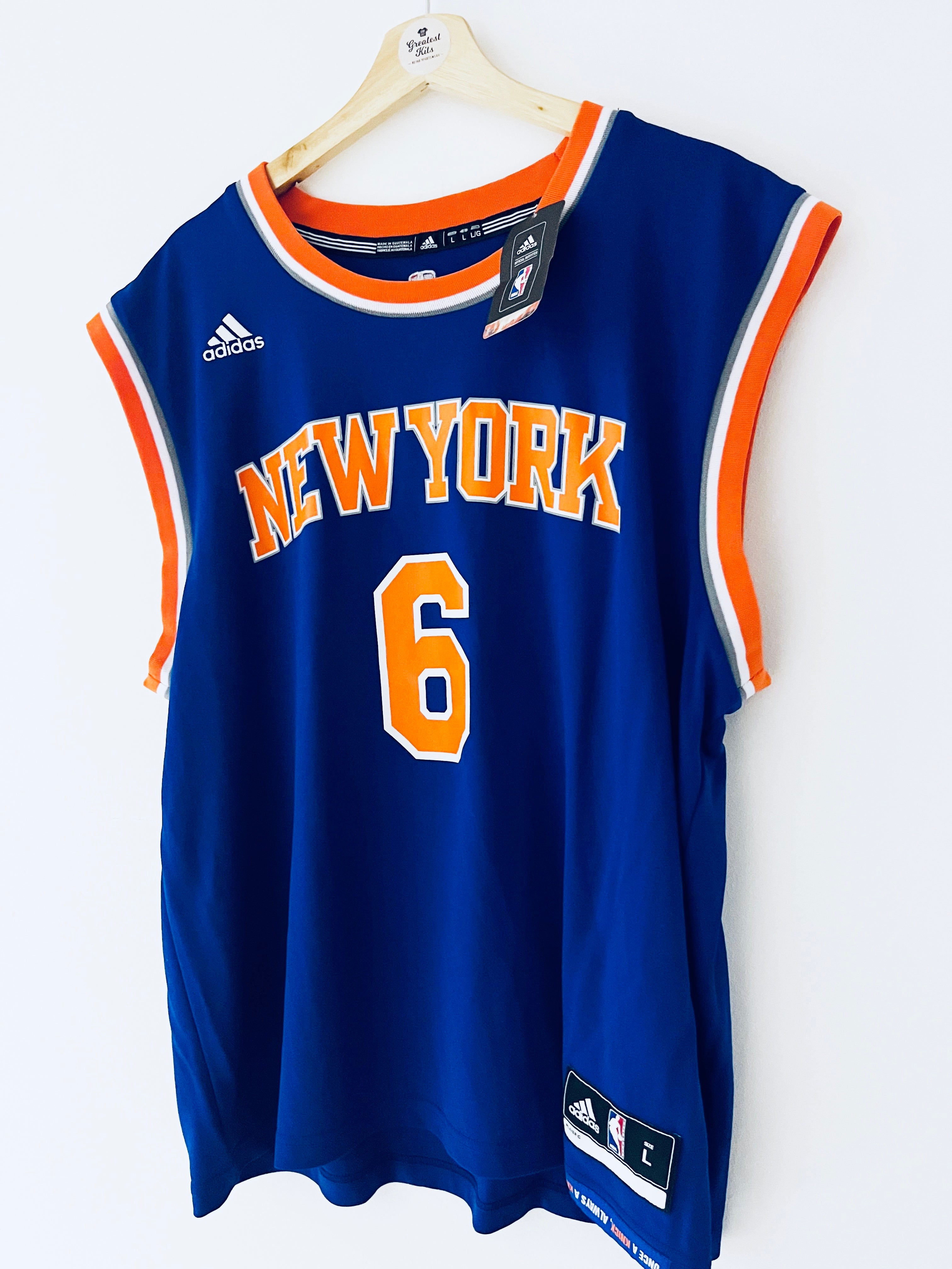 2015-17 New York Knicks Adidas Road Jersey Porzingis #6 (L) BNWT