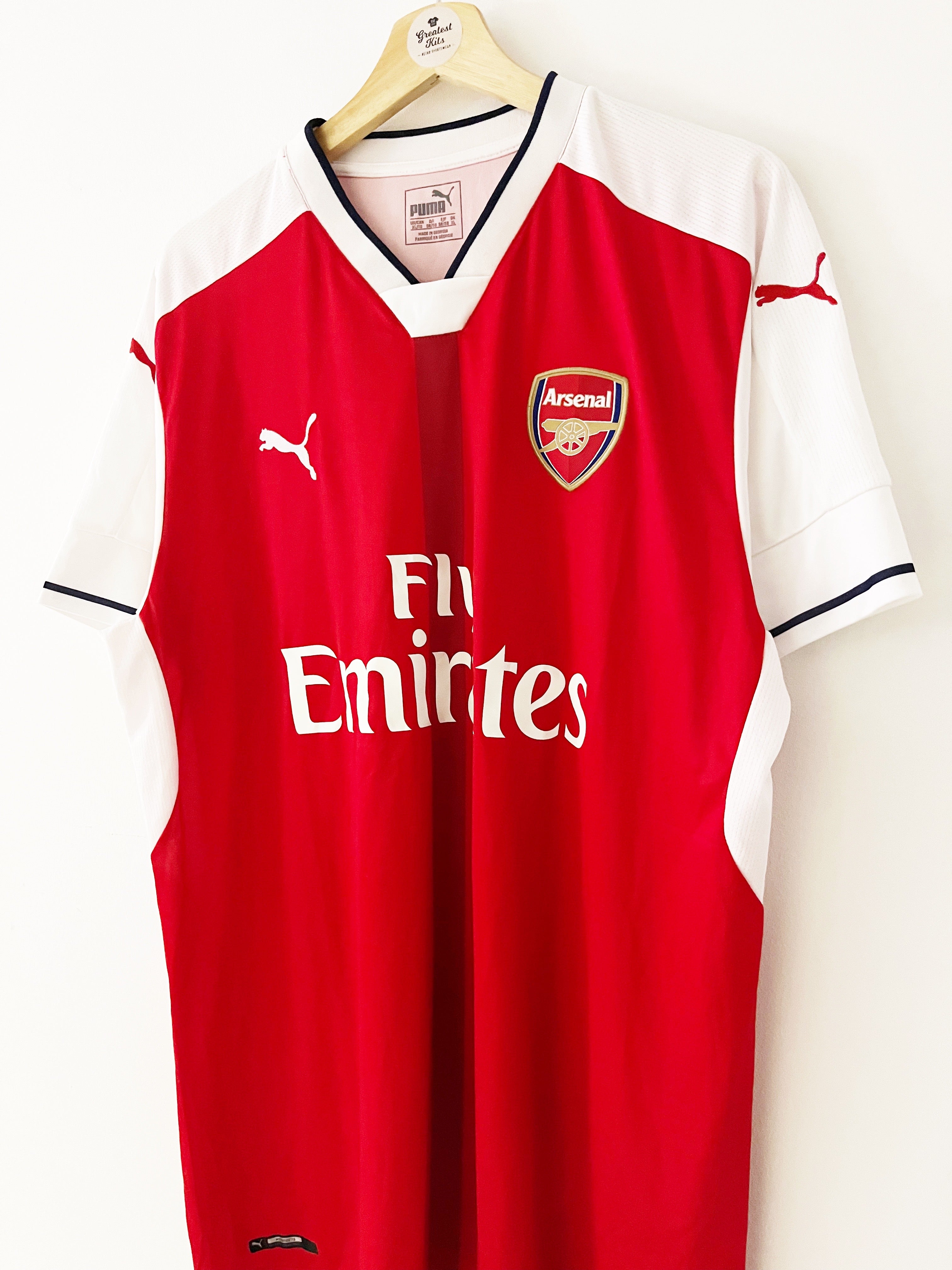 2016/17 Arsenal Home Shirt (XL) 9/10