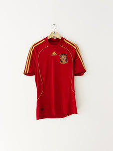 2007/09 Spain Home Shirt (S) 9/10