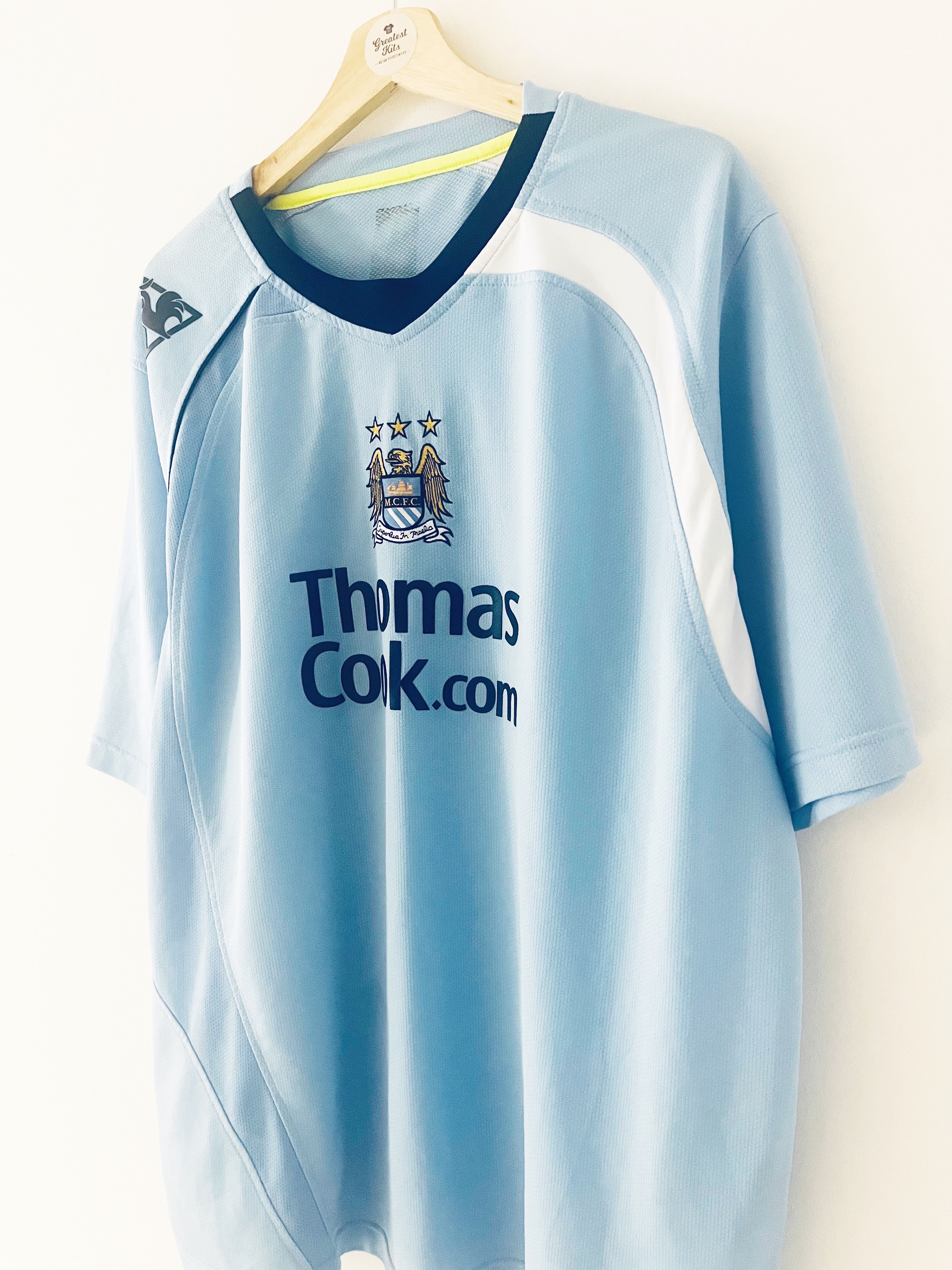 2008/09 Manchester City Home Shirt (XXL) 8.5/10