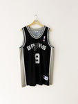 2001-02 San Antonio Spurs Champion Road Jersey Parker #9 (XL) 9/10