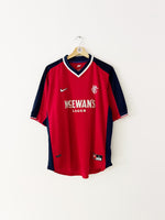 1998/00 Rangers Away Shirt (L) 8/10