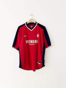 1998/00 Rangers Away Shirt (L) 8/10