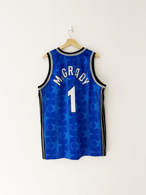 1998-02 Orlando Magic Champion Road Jersey McGrady #1 (XL) 9/10