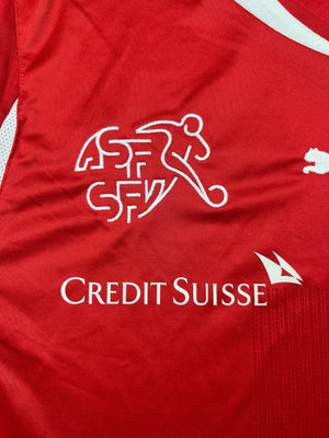 2010/12 Switzerland Home Shirt (L) 9/10