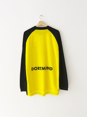 2001/02 Borussia Dortmund Home L/S Shirt (XXL) 9/10