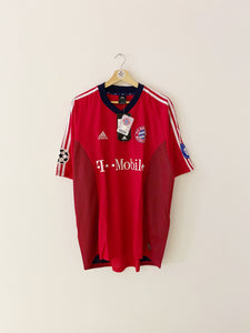 2002/03 Bayern Munich CL Home Shirt (XL) 8/10