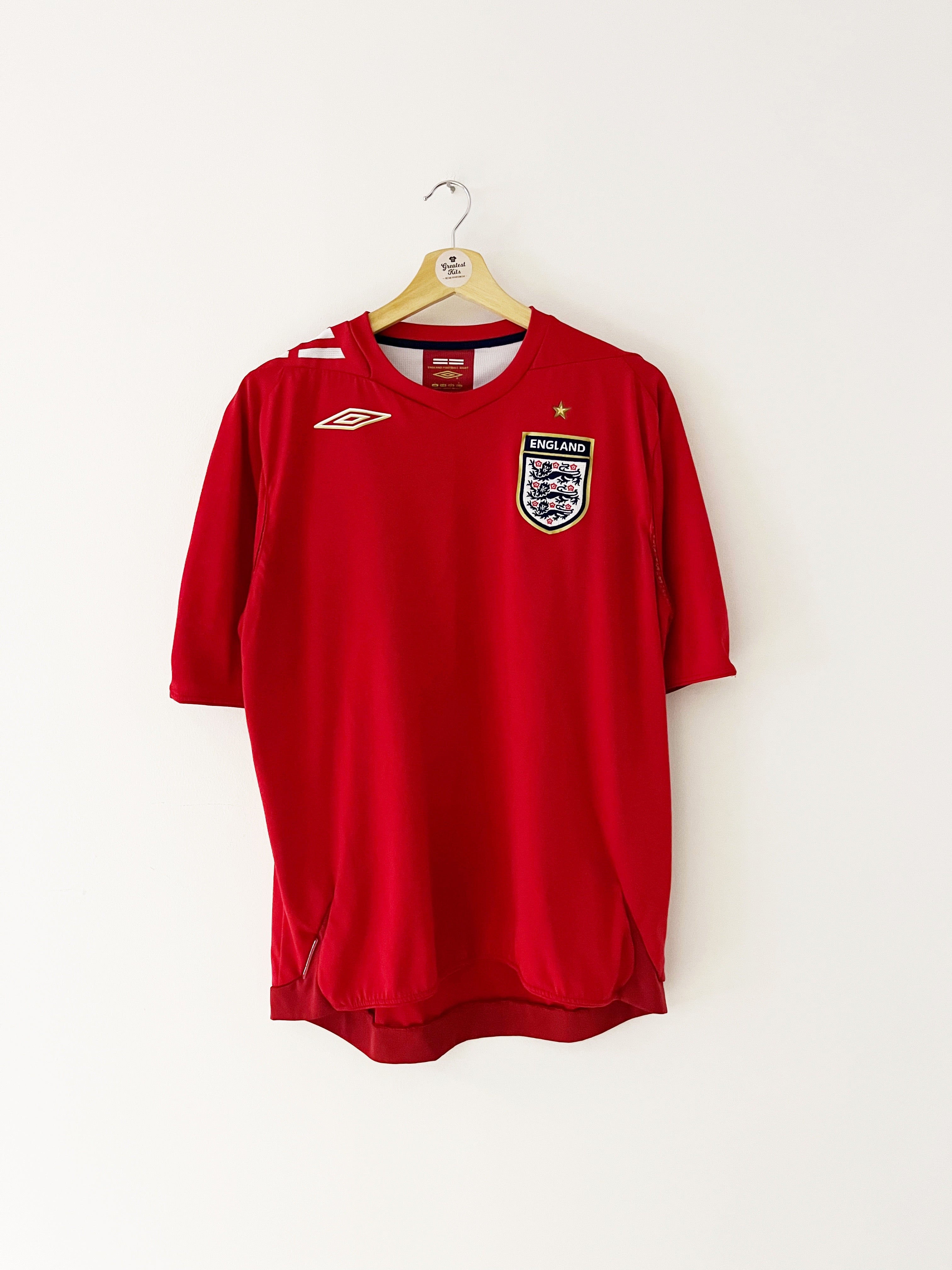 2006/08 England Away Shirt (L) 9/10