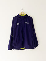 2021/22 Derby County Waterproof Jacket (M) 9/10