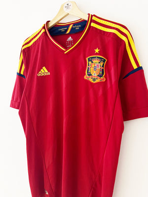 2011/12 Spain Home Shirt (L) 9/10