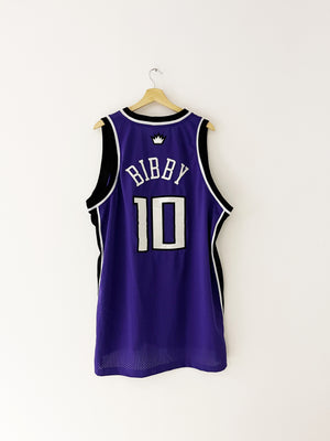 2002-06 Sacramento Kings Reebok Road Jersey Bibby #10 (XL) 9/10