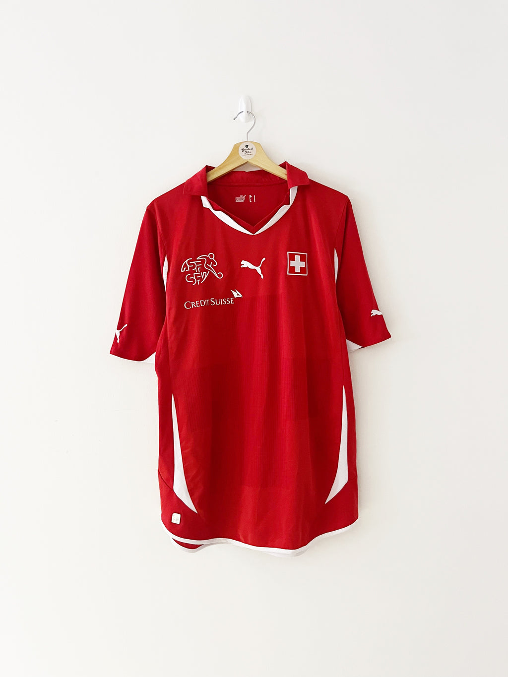 2010/12 Switzerland Home Shirt (L) 9/10