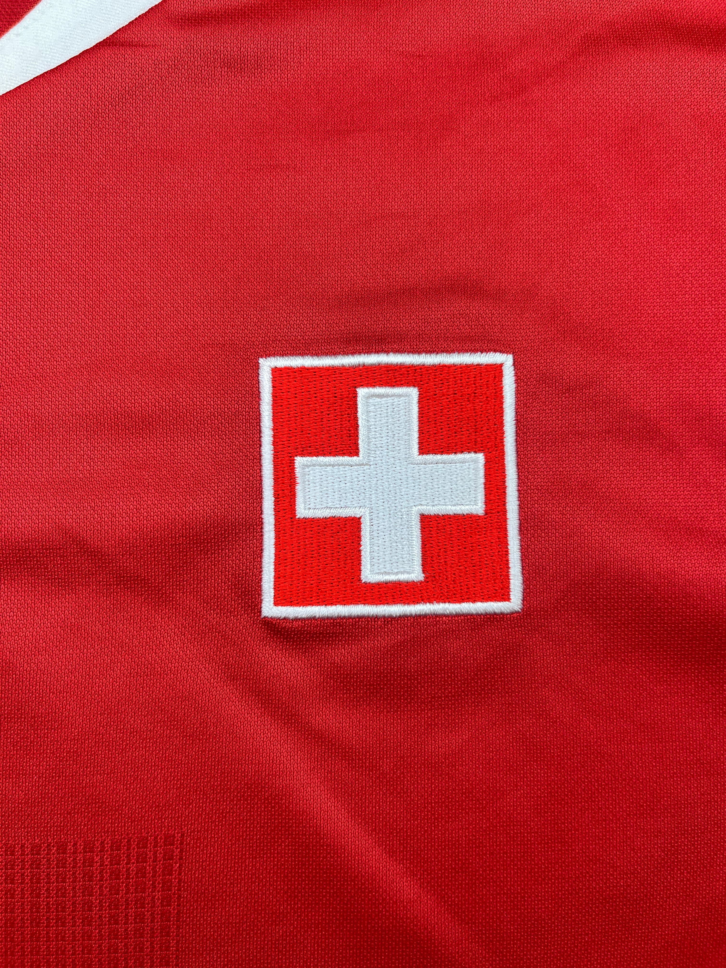 2010/12 Switzerland Home Shirt (L) 9/10