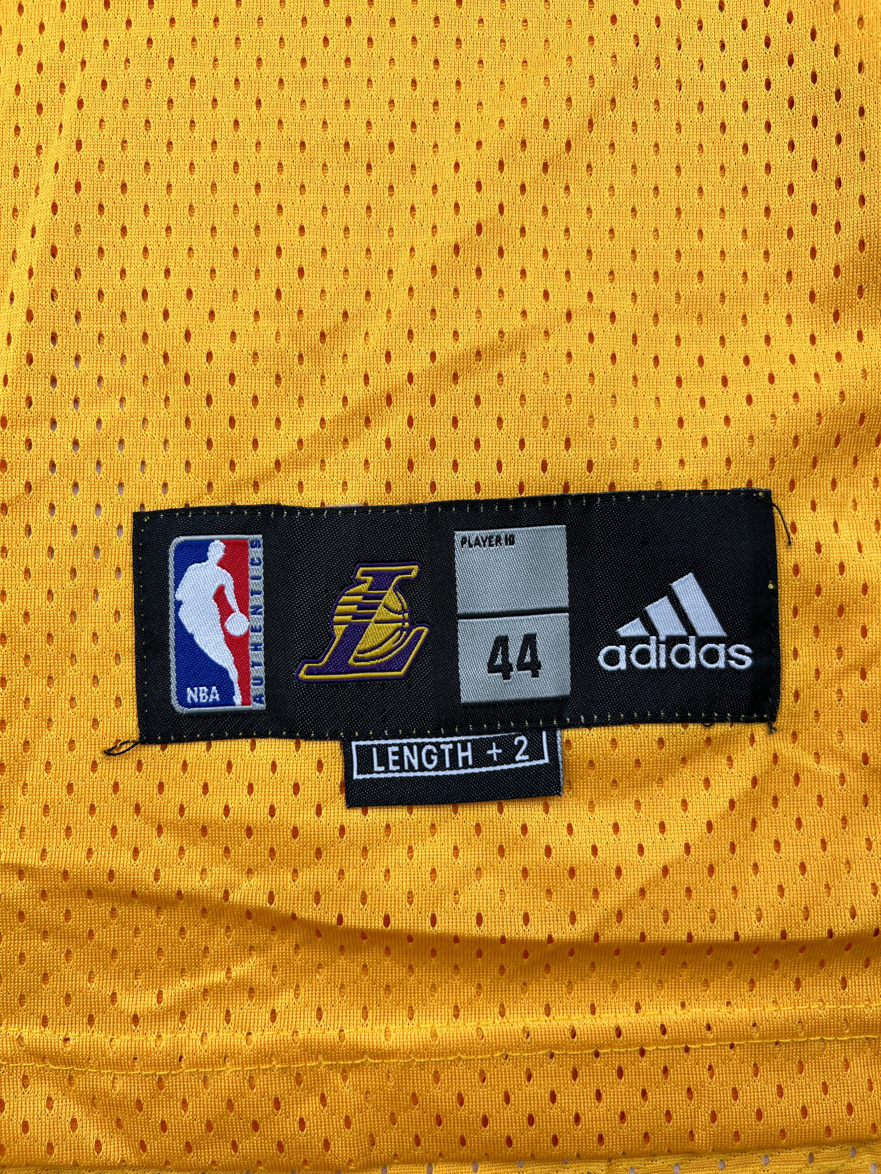 2010-14 Los Angeles Lakers Adidas Home Jersey Gasol #16 (S) 9/10