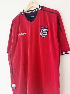 2002/04 England Away Shirt (XXL) 9/10