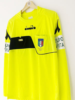 2010’s Italy Diadora L/S Referee Shirt (XL) 9/10