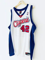 2002-06 Los Angeles Clippers Nike Home Jersey Brand #42 (XL) 9/10