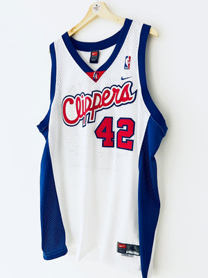 2002-06 Los Angeles Clippers Nike Home Jersey Brand #42 (XL) 9/10