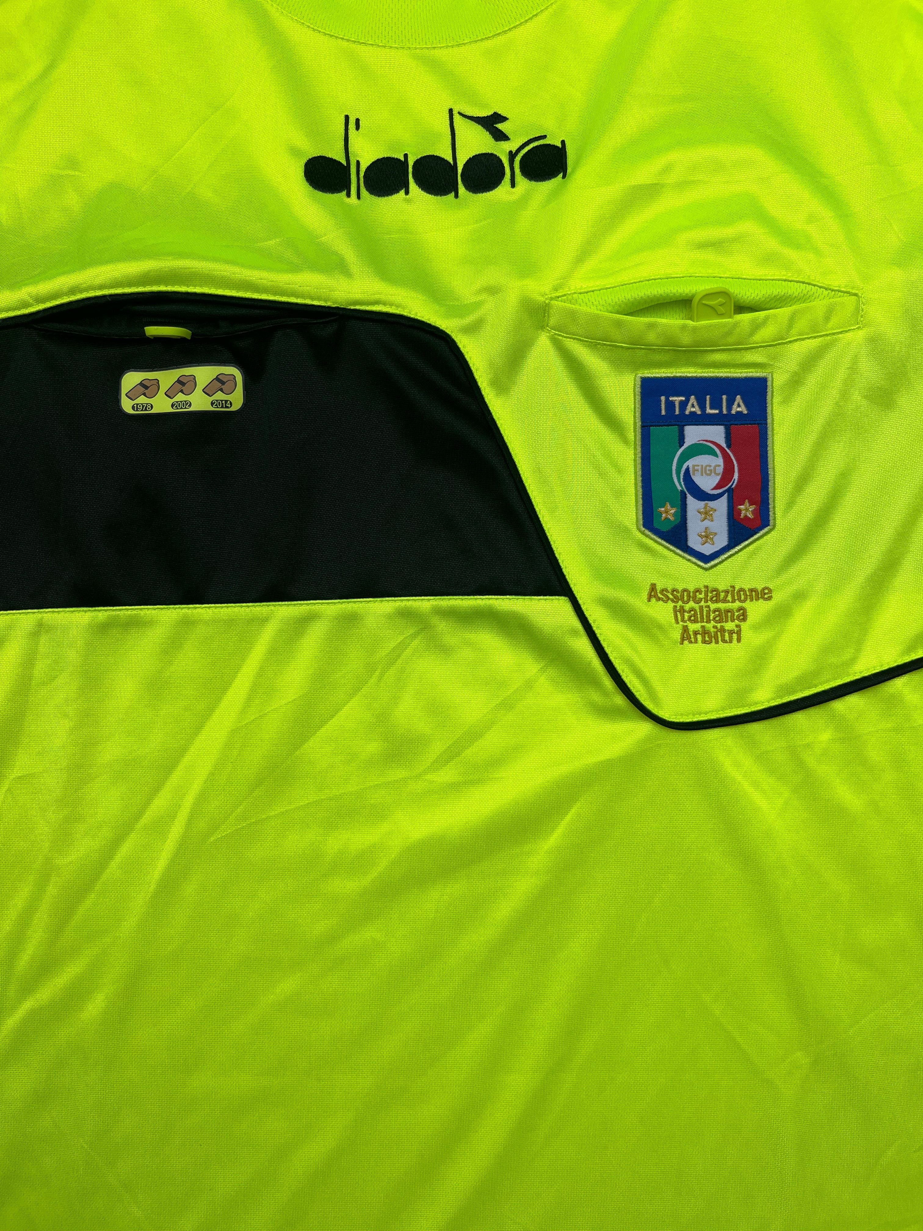 2010’s Italy Diadora L/S Referee Shirt (XL) 9/10