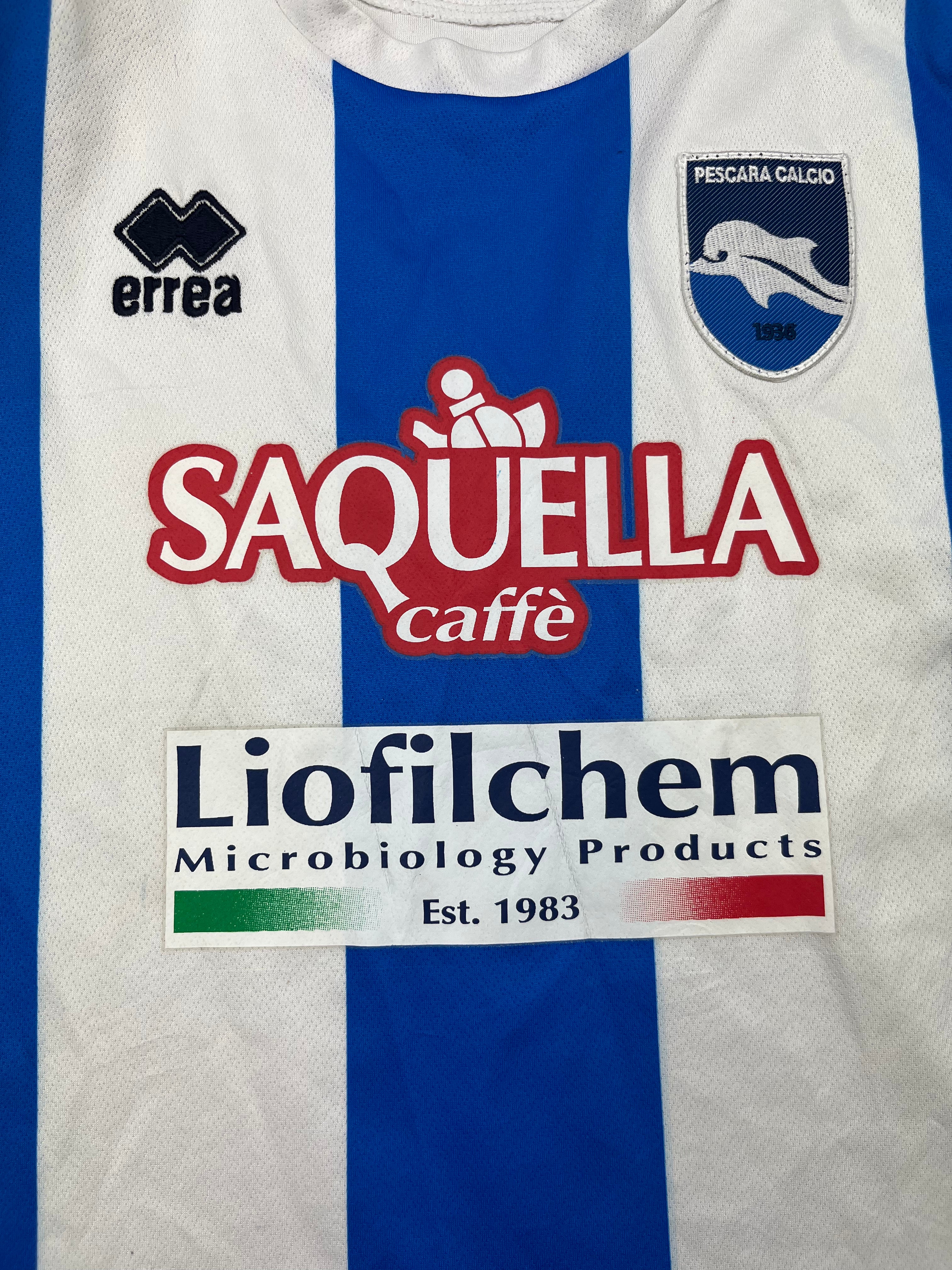 2017/18 Pescara Home Shirt (XS) 9/10