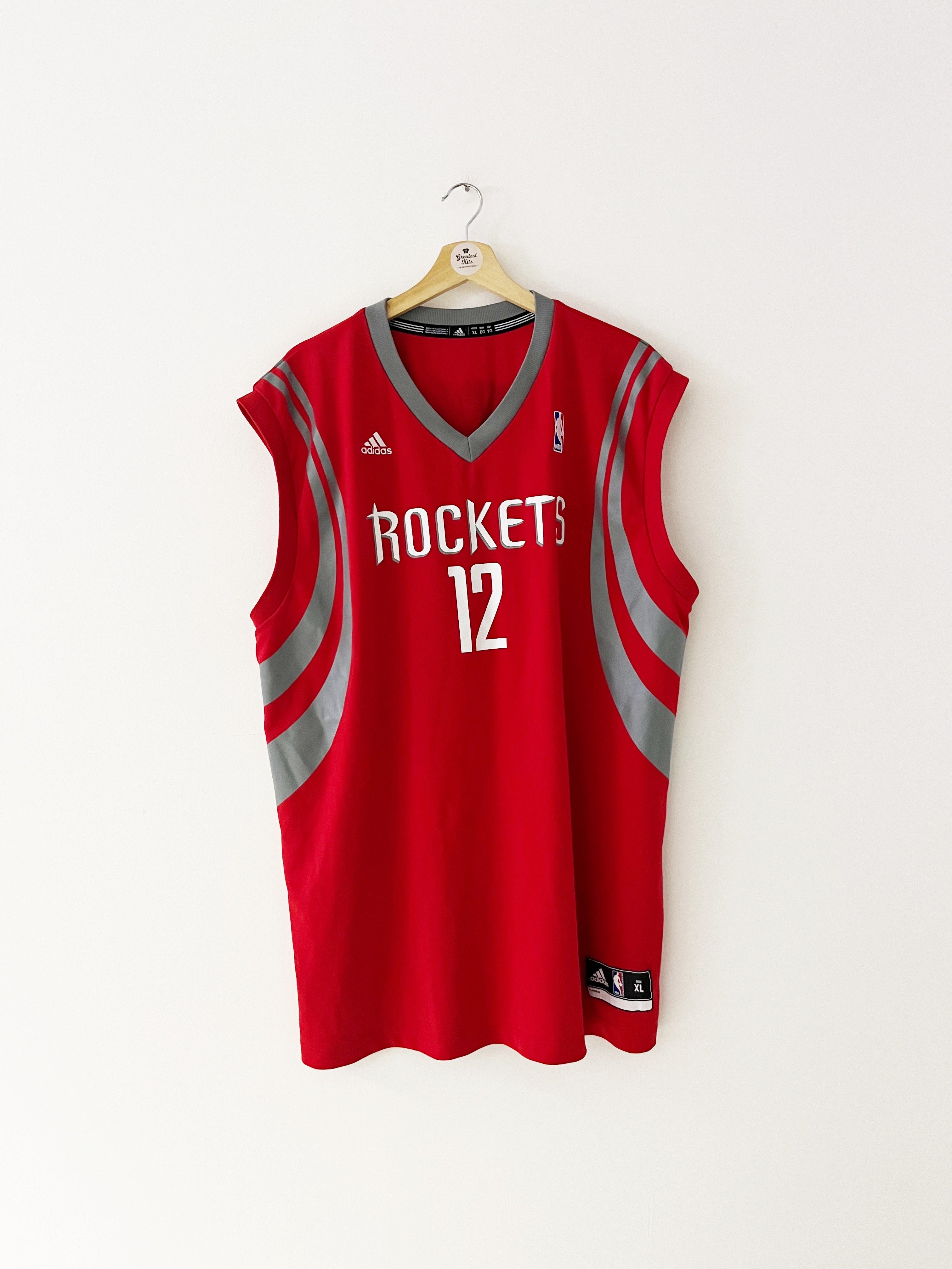 2013/14 Houston Rockets Adidas Road Jersey Howard #12 (XL) 8.5/10