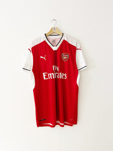 2016/17 Arsenal Home Shirt (XL) 9/10