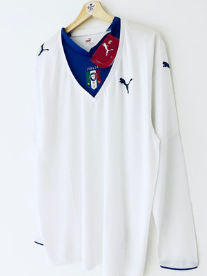 2006 Italy Away L/S Shirt (XL) BNWT